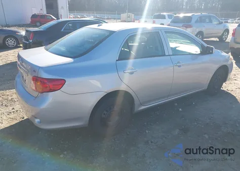 2009 Toyota Corolla Le z USA, uszkodzony, nr VIN 2T1BU40E19C168457